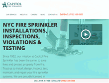 Tablet Screenshot of capitolfire.com